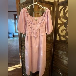 Lavender/pinkish Universal Thread dress.